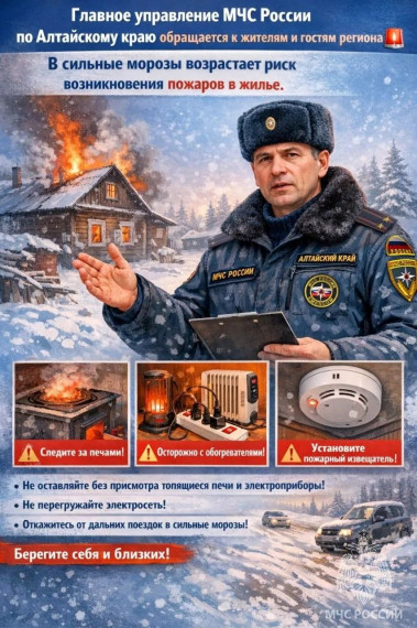 Напоминаем о правилах пожарной безопасности!.